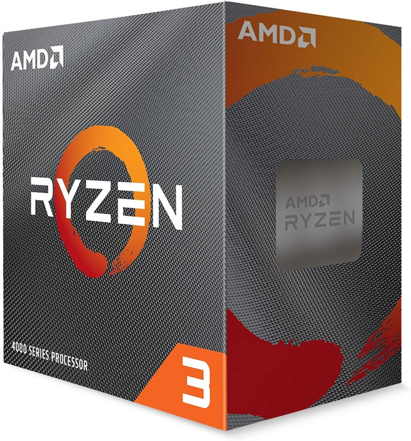 A M D Ryzen 3 4100 4-Core, 8-Thread Unlocked Desktop Processor with Wraith Stealth Cooler - Image 2